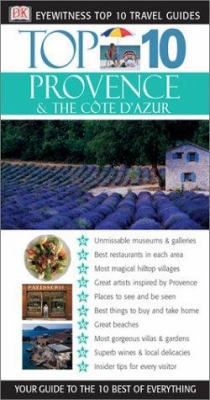 Top 10 Provence & the Cote D'Azur 0789484366 Book Cover