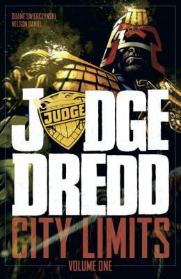 Judge Dredd: City Limits 1631400371 Book Cover