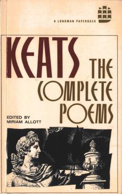 Keats: The Complete Poems 058248457X Book Cover