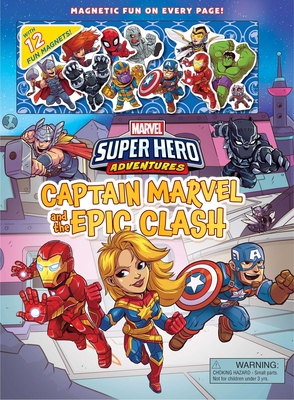 Marvel Super Hero Adventures: Captain Marvel an... 0794441114 Book Cover