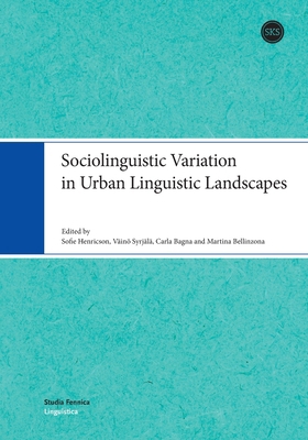 Sociolinguistic Variation in Urban Linguistic L... 9518588708 Book Cover