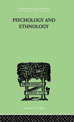 Psychology and Ethnology 0415209544 Book Cover