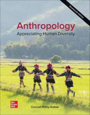 Anthropology: Appreciating Human Diversity 1260259293 Book Cover