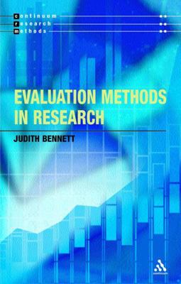 Evaluation Methods in Research 0826464785 Book Cover