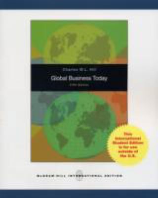 Global Business Today 0071100970 Book Cover