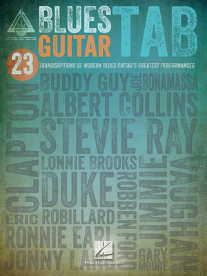 Blues Guitar Tab 1458405311 Book Cover