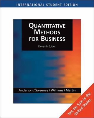 Quantitative Methods for Business 0324653484 Book Cover