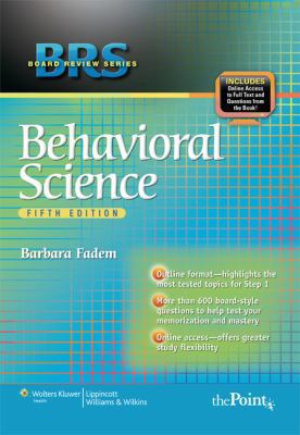 Behavioral Science 0781782570 Book Cover