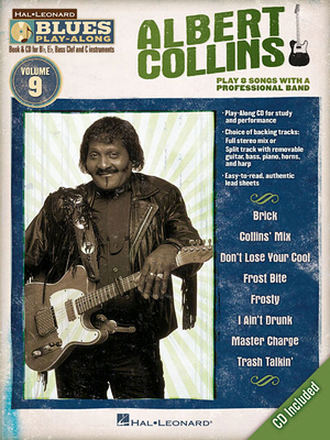 Albert Collins: Blues Play-Along Volume 9 1423487079 Book Cover