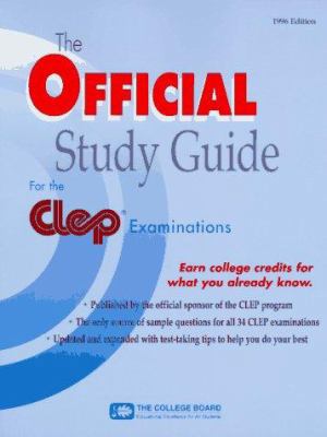 CLEP Official Study Guide 1997 0874475546 Book Cover