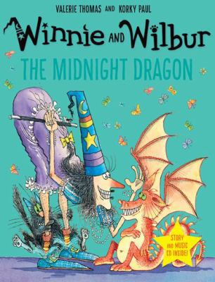 Winnie and Wilbur: The Midnight Dragon + CD 0192749099 Book Cover
