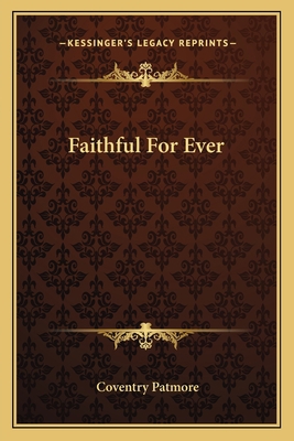 Faithful For Ever 1162771356 Book Cover