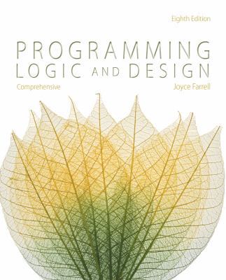 Programming Logic and Design, Comprehensive B01JPWPIDM Book Cover