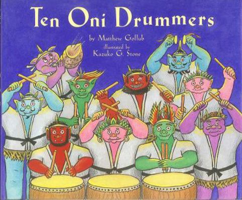 Ten Oni Drummers 1889910511 Book Cover