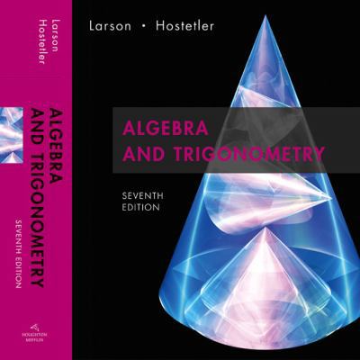Algebra and Trigonometry B0026DZBJO Book Cover