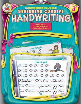 Beginning Cursive Handwriting, Grade 3 0768207150 Book Cover