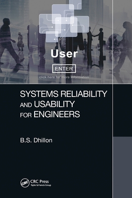 Systems Reliability and Usability for Engineers 0367780089 Book Cover