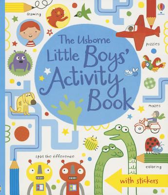 The Usborne Little Boys' Activity Book 0794528880 Book Cover