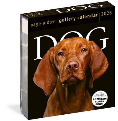 Dog Page-A-Day(r) Gallery Calendar 2026: An Ele... 1523531398 Book Cover