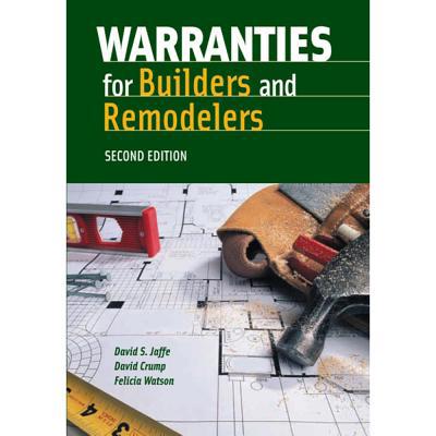 Warranties for Builders & Remodelers 086718633X Book Cover