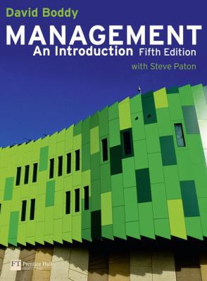 Management: An Introduction 0273739271 Book Cover