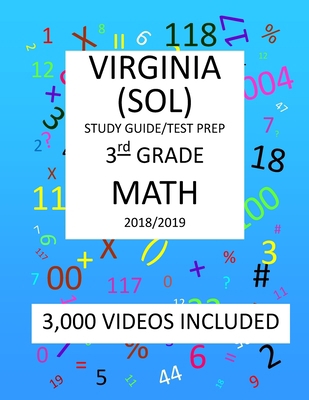 3rd Grade VIRGINIA SOL, 2019 MATH, Test Prep: :... 1727160738 Book Cover