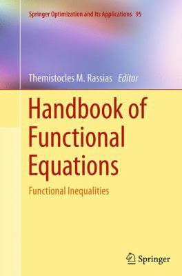 Handbook of Functional Equations: Functional In... 1493953087 Book Cover