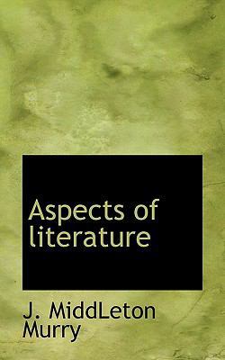 Aspects of Literature 1110826672 Book Cover