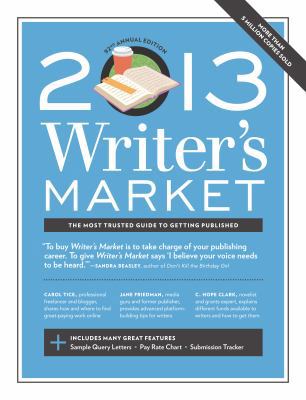 Writer's Market 2013 1599635933 Book Cover