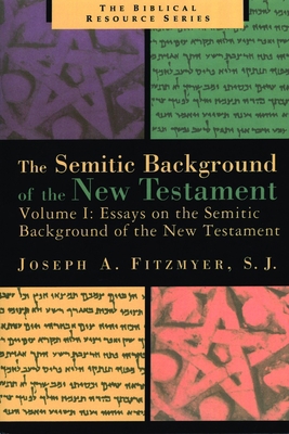 Essays on the Semitic Background of the New Tes... 0802848451 Book Cover