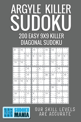 Argyle Killer Sudoku: 200 Easy 9x9 Killer Diago... 1704784409 Book Cover