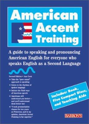 American Accent Training [With Book and 5 CD's] 0764173693 Book Cover