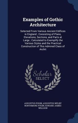 Examples of Gothic Architecture: Selected From ... 1340015714 Book Cover