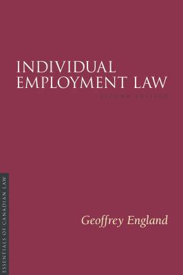Individual Employment Law, 2/E 155221155X Book Cover