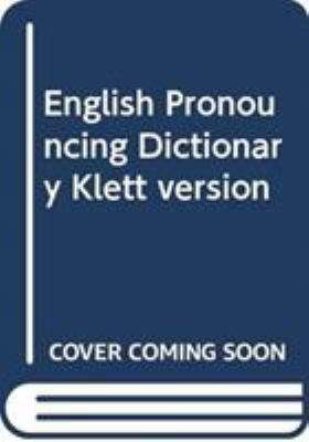 English Pronouncing Dictionary Klett Version [German] 052159703X Book Cover