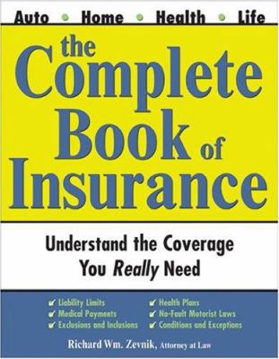 The Complete Book of Insurance 1572483830 Book Cover