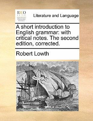 A short introduction to English grammar: with c... 1170802117 Book Cover