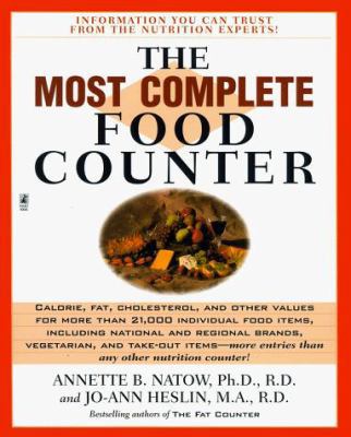The Most Complete Food Counter 0671025619 Book Cover