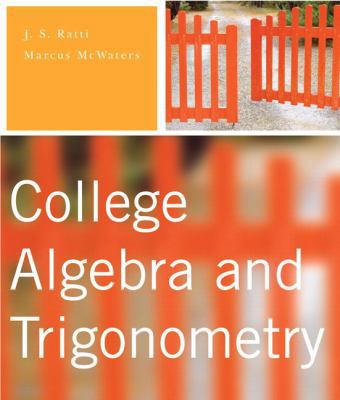 College Algebra and Trigonometry B005GVLX7W Book Cover