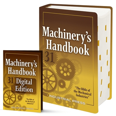 Machinery's Handbook & Digital Edition Combo: L... [Large Print] 0831140313 Book Cover