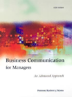 Business Communication for Managers: An Advance... 032418669X Book Cover