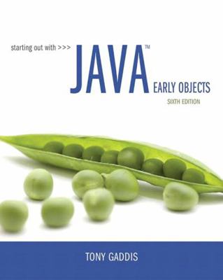 Starting Out with Java: Early Objects Plus Myla... 0134543653 Book Cover