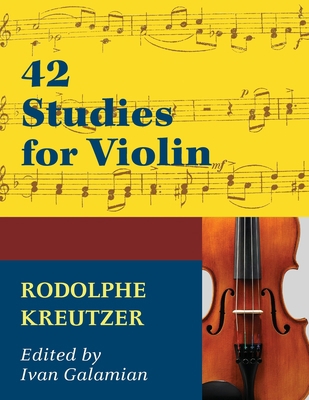 42 Studies for Violin by Rodolphe Kreutzer 197489990X Book Cover