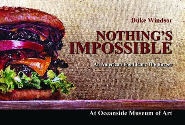 Paperback Nothing's Impossible. an American Food Icon: the Burger Book