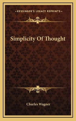 Simplicity Of Thought 1168643082 Book Cover