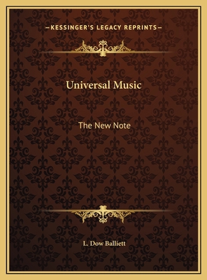 Universal Music: The New Note 1169691226 Book Cover