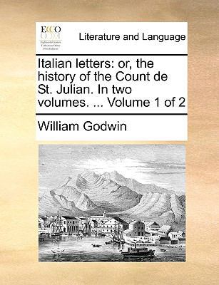 Italian Letters: Or, the History of the Count d... 1170105254 Book Cover