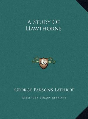 A Study Of Hawthorne 1169722180 Book Cover