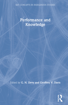 Performance and Knowledge 036725297X Book Cover