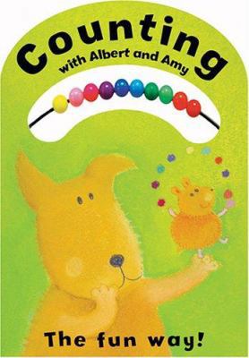 Counting with Albert and Amy [With Counting Beads] 1591255678 Book Cover